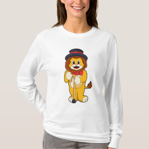 Lejon som gentleman med Hat T Shirt