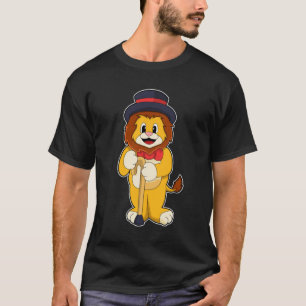 Lejon som gentleman med Hat T Shirt