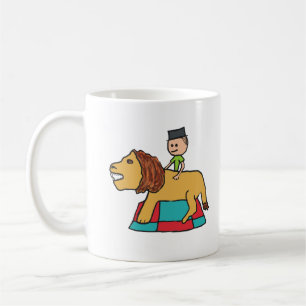 Lejon spel kaffemugg