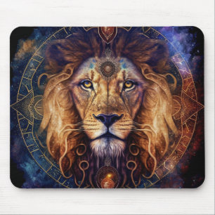 Lejon Spirit Mandala Visionary Art Musmatta
