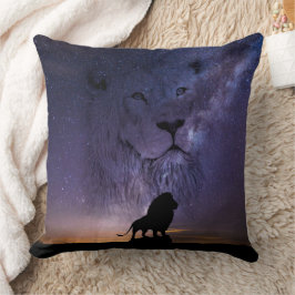 Lejon Spirit & Silhouette African Sunset Kudde