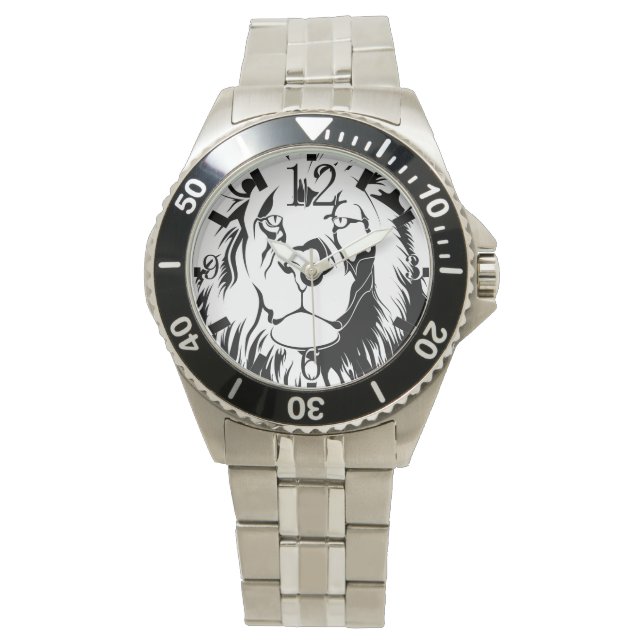 Lejon Stam 002 Armbandsur (Framsida)