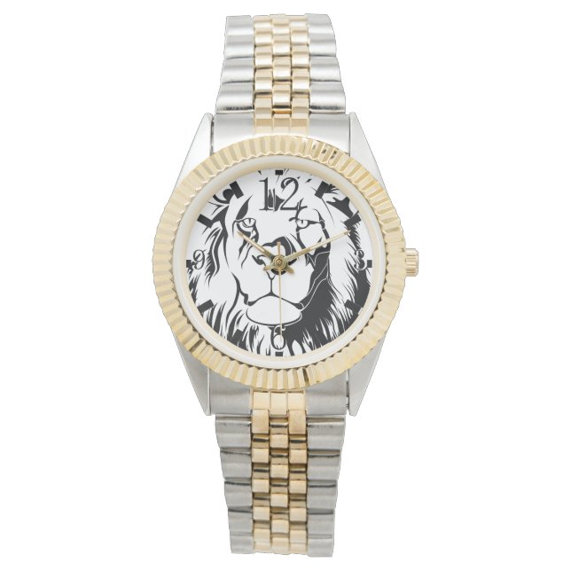 Lejon Stam 002 Armbandsur (Framsida)