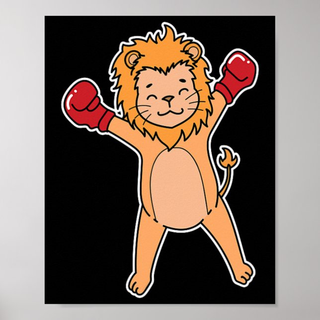 Lejon startar poster (Framsidan)