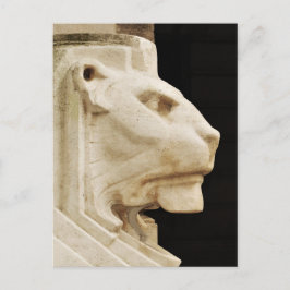 Lejon status i Nottingham Vykort