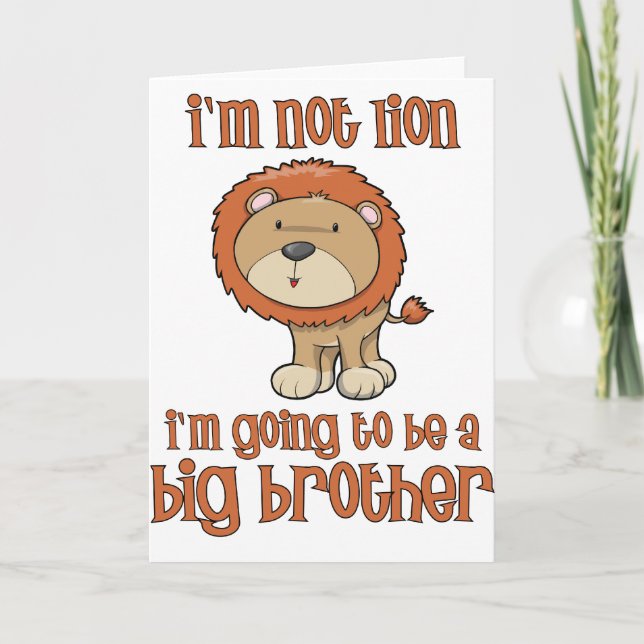 lejon storebror meddelande (Framsida)