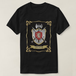 Lejon stridvapensköldsvart tee shirt