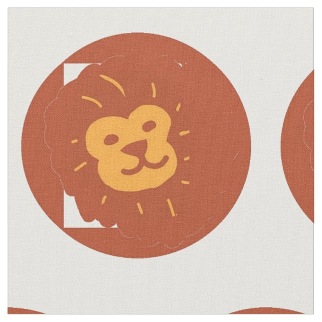 lejon struktur tyg (Närbild)