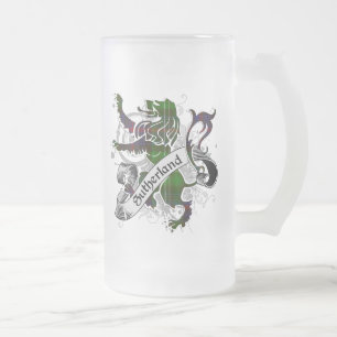 Lejon Sutherland Tartan Frostat Ölglas
