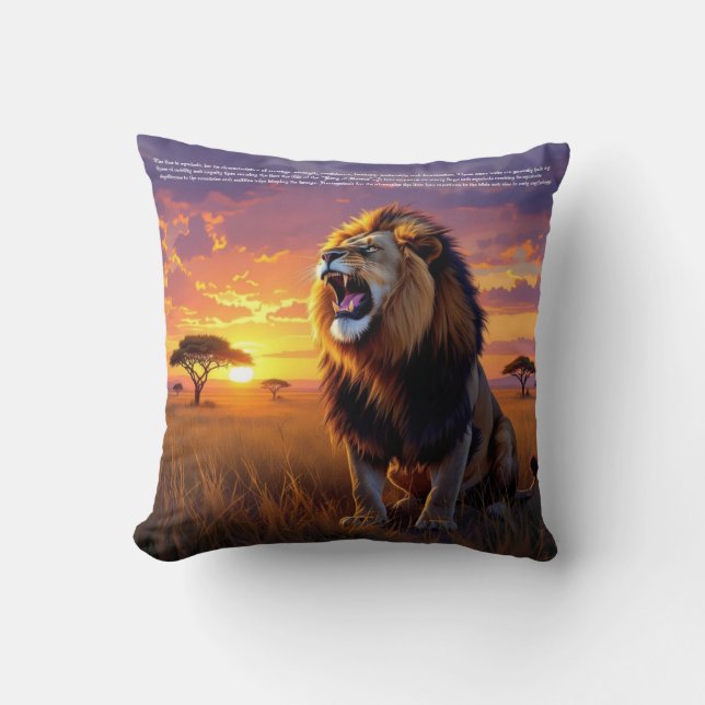 Lejon symbolik kudde (Framsida)