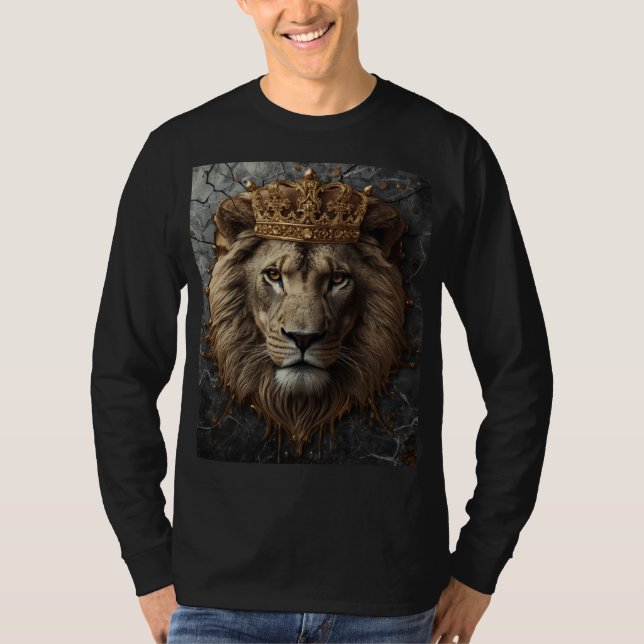 lejon t shirt (Framsida)