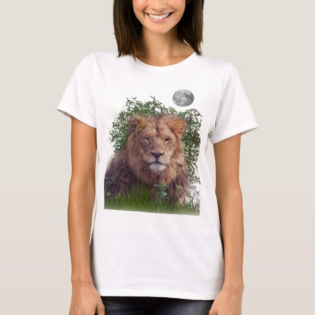 lejon t shirt (Framsida)