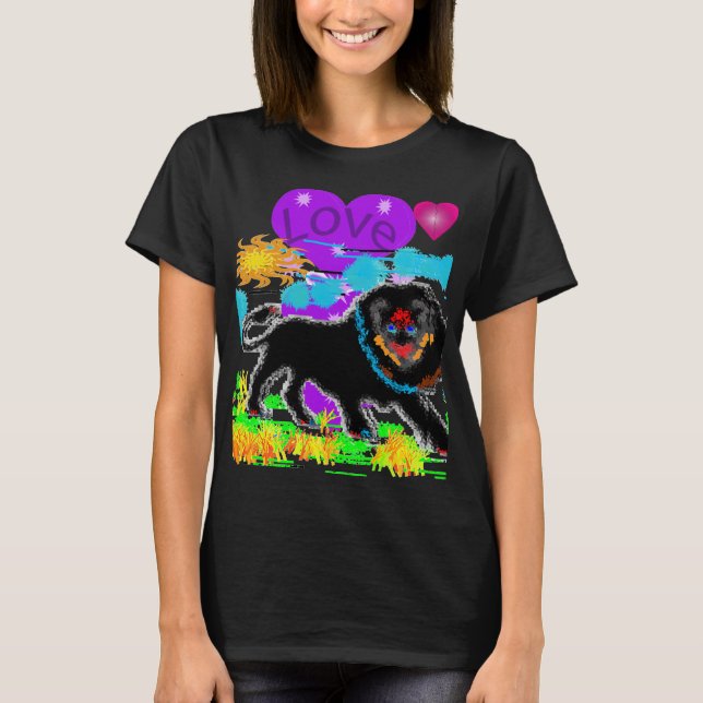 Lejon T Shirt (Framsida)