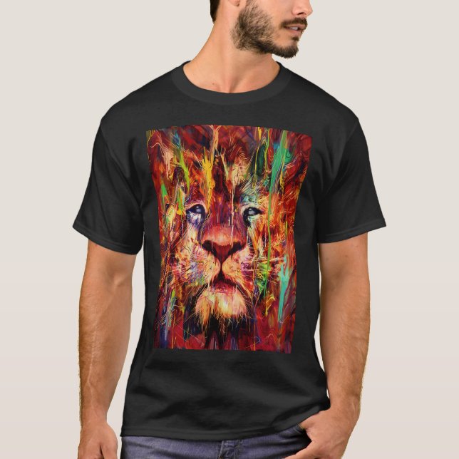 Lejon T Shirt (Framsida)