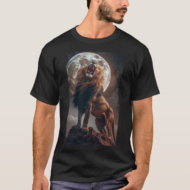lejon t shirt (Framsida)