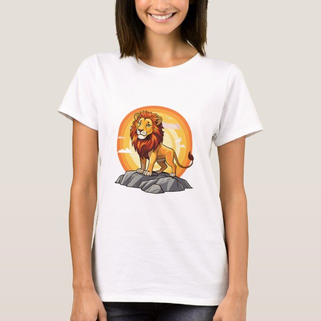 Lejon T Shirt (Framsida)