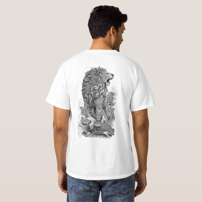 Lejon T-Shirt (Hel baksida)