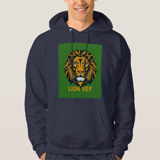 Lejon t-shirt hoodie (Framsida)