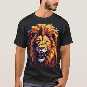 Lejon T-Shirt - Manar Kvinnor och barn