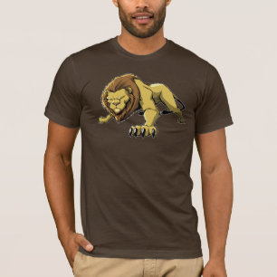 Lejon t-skjorta t shirt
