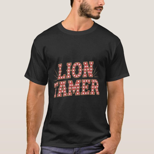 Lejon Tamer Shirt Manar Women Costume Ringmaster C T (Framsida)