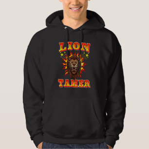 Lejon Tamer Trainer Circus Personal Carnival Artis Hoodie