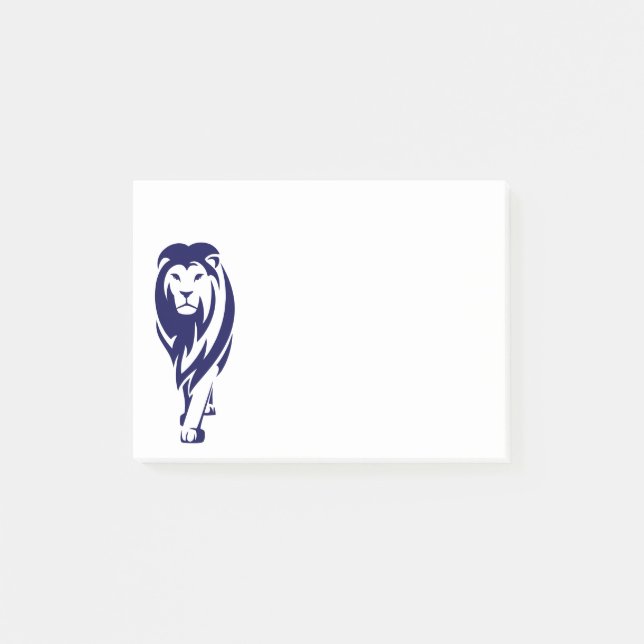 Lejon tecknad post-it block (Framsida)