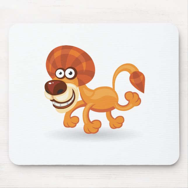 Lejon tecknadbebis musmatta (Framsidan)