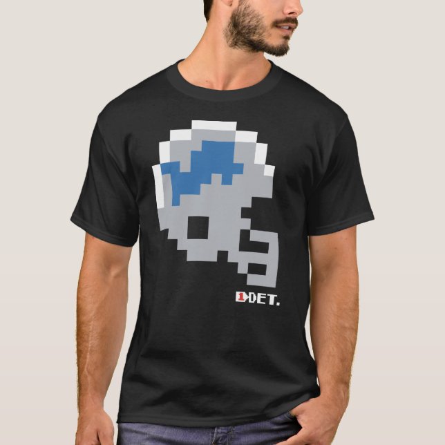 Lejon Tecmo Bowl Helmet T-Shirt (Framsida)