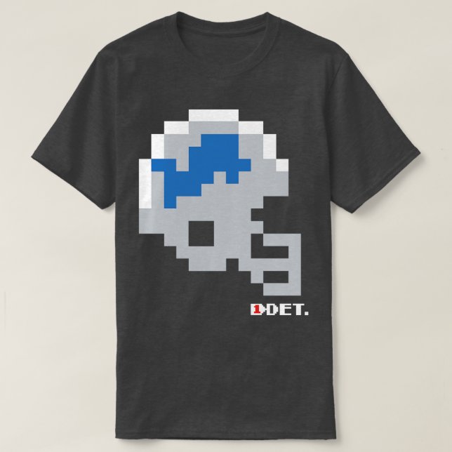 Lejon Tecmo Bowl Helmet T Shirt (Design framsida)