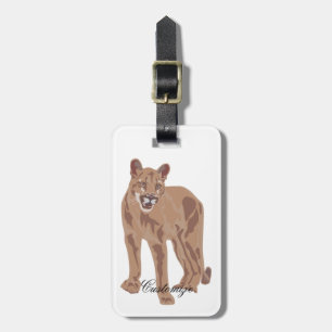 Lejon Thunder_Cove-berget Puma Bagagebricka