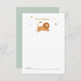 Lejon tidrapport för vattenfärgskål Tack för ditt 