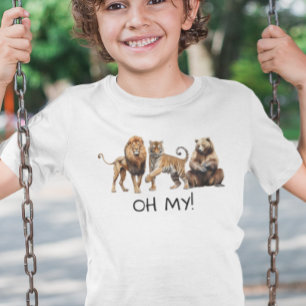 Lejon Tigrar Björnar Åh Nej T Shirt