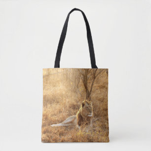 Lejon Tote Bag Tygkasse