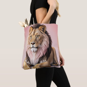Lejon Tote Bag Tygkasse