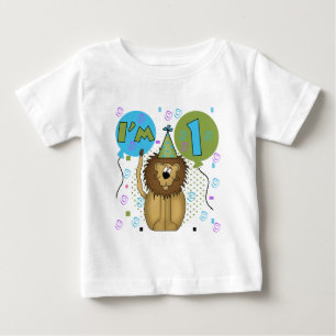 Lejon Tshirts och gåvor för födelsedag för