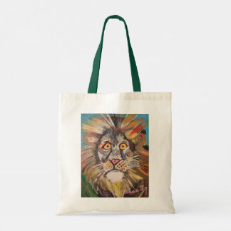 Lejon/tyger Tote Bag Tygkasse