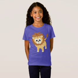 Lejon unge för gullig baby t-shirt