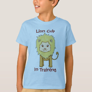 Lejon unge i utbildningsungar t shirt