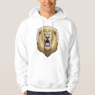 Lejon uppfödning hoodie
