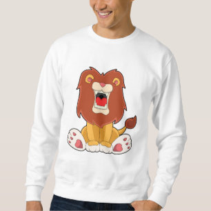 Lejon uppfödning lång ärmad tröja