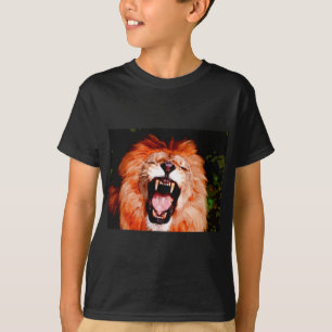 Lejon uppfödning t shirt