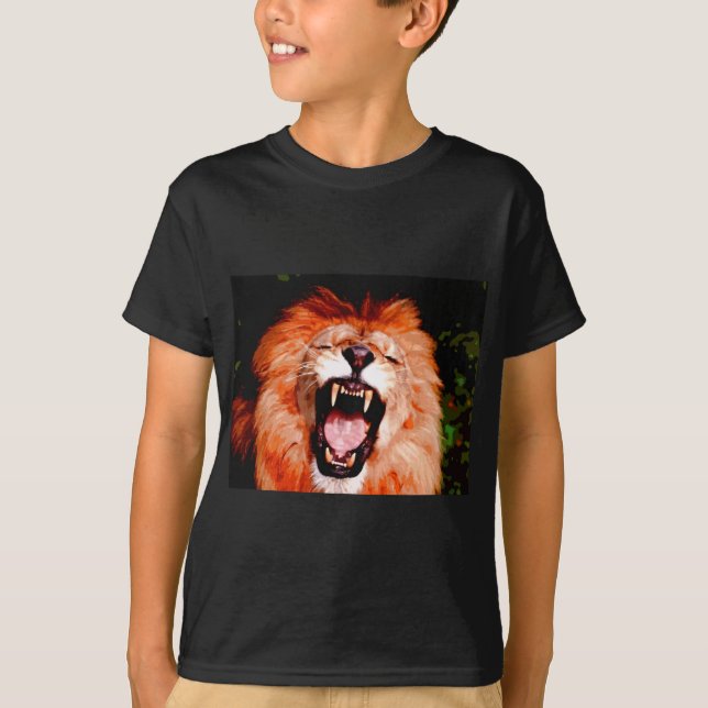 Lejon uppfödning t shirt (Framsida)