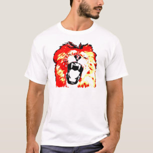 Lejon uppfödning t shirt