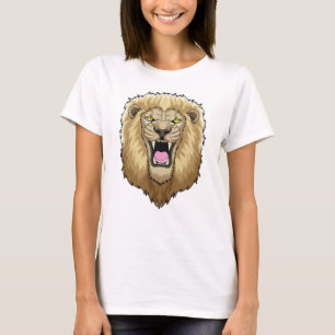 Lejon uppfödning t shirt