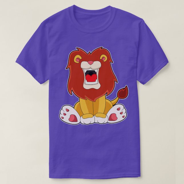 Lejon uppfödning t shirt (Design framsida)