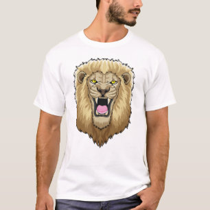Lejon uppfödning t shirt