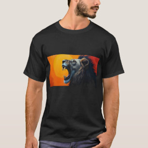 Lejon uppfödning t shirt