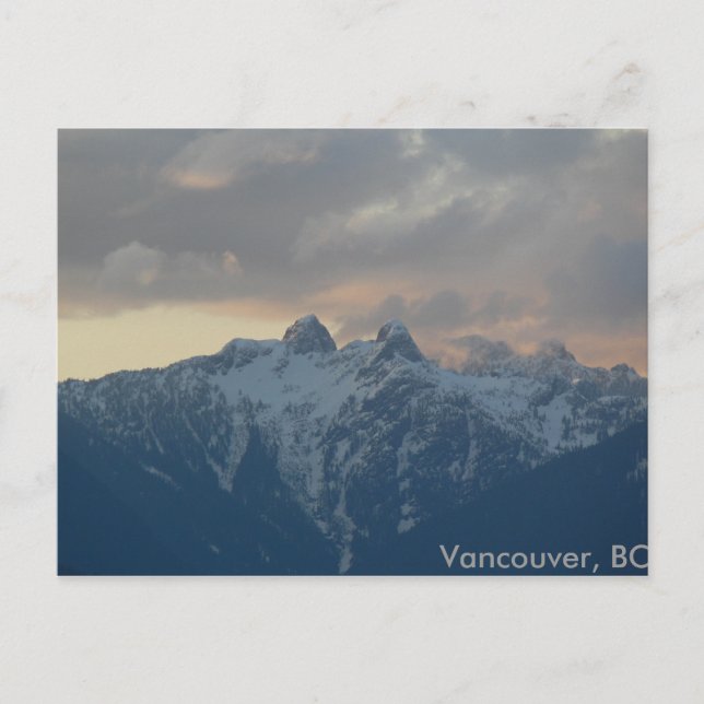 Lejon - Vancouver, BC Vykort (Framsida)
