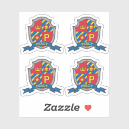 Lejon vapensköld för det ursprungliga brev P-anpas Klistermärken